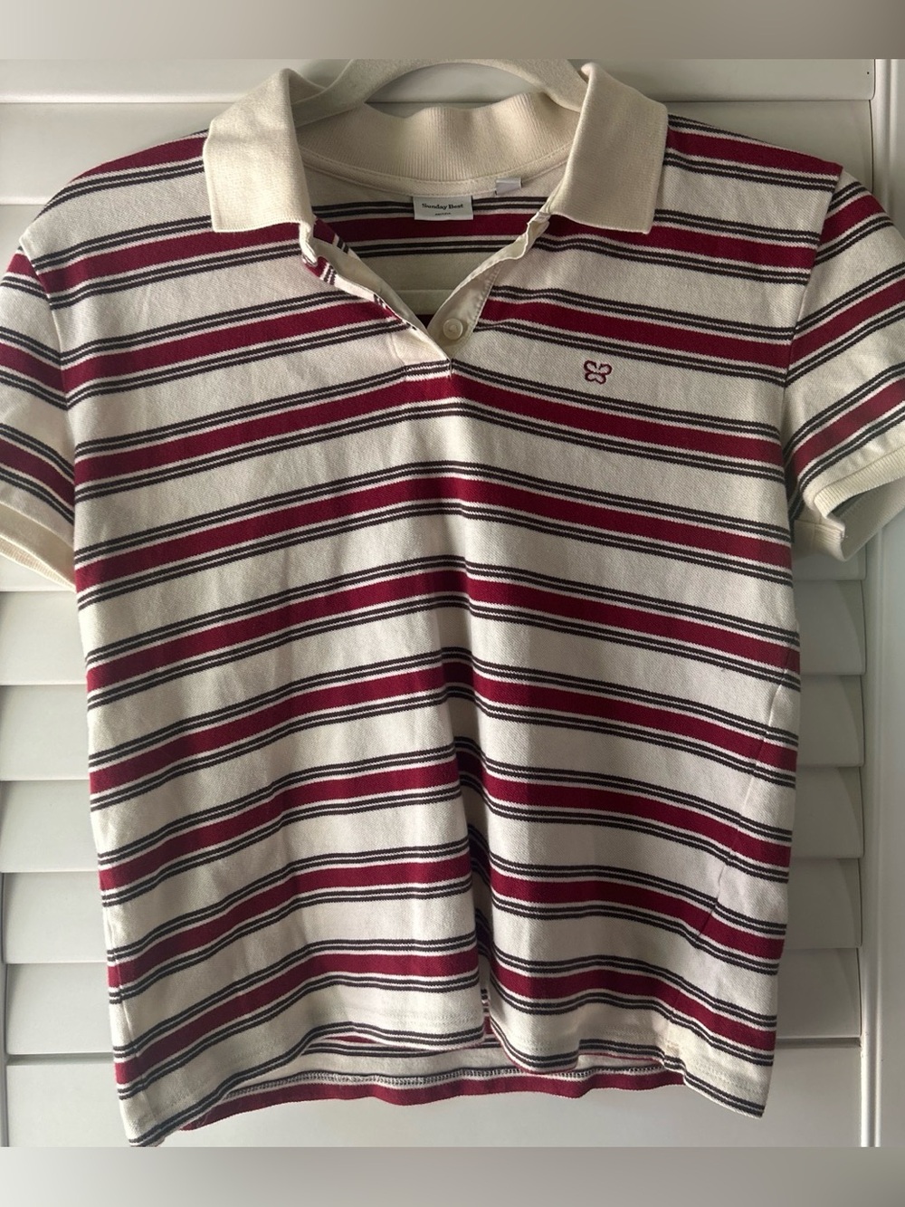 Aritzia babydoll top striped